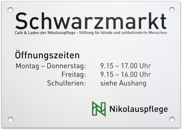 Werbeschilder
